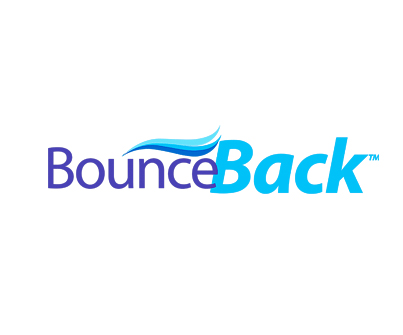 Logo for BounceBack - a supplement to aid in hangover recovery